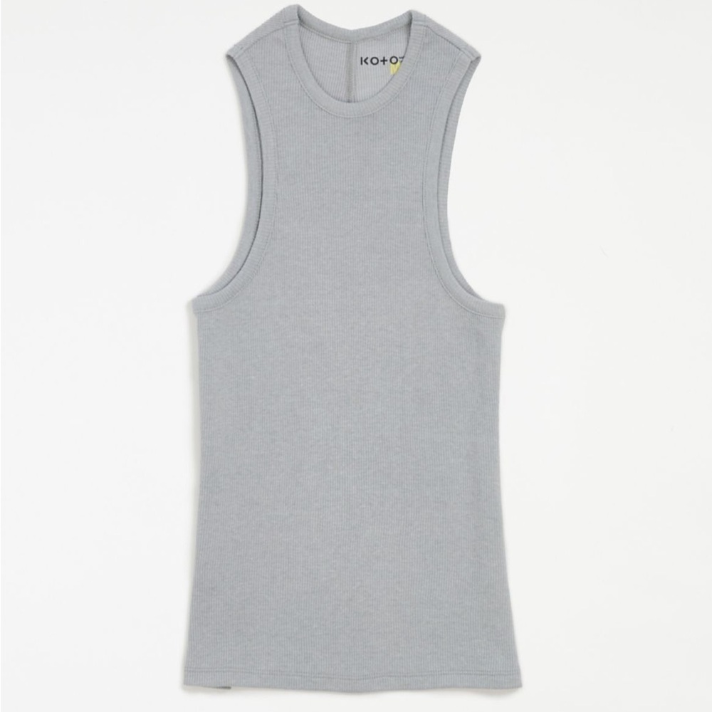 UO Grey stretchy tank top